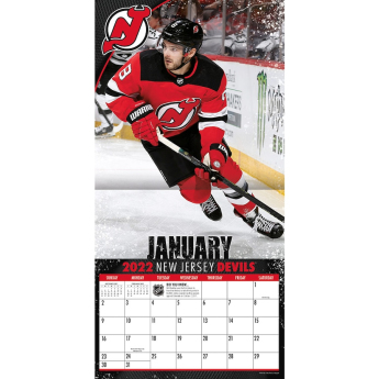 New Jersey Devils kalendarz 2022 wall calendar