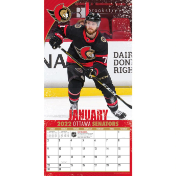 Ottawa Senators kalendarz 2022 wall calendar