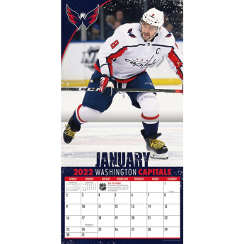 Washington Capitals kalendarz 2022 wall calendar