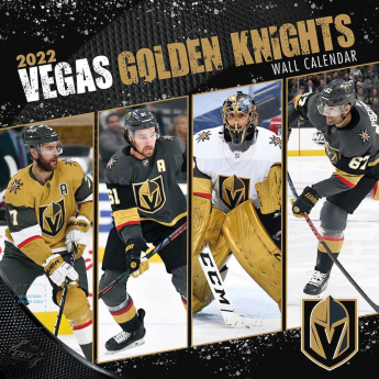 Vegas Golden Knights kalendarz 2022 wall calendar