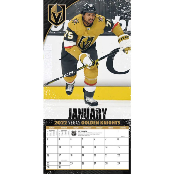 Vegas Golden Knights kalendarz 2022 wall calendar