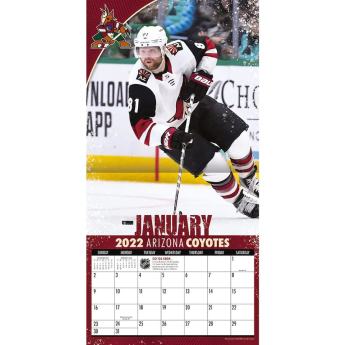 Arizona Coyotes kalendarz 2022 wall calendar