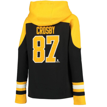 Pittsburgh Penguins dziecięca bluza z kapturem Sidney Crosby #87 Ageless Must-Have V-Neck Name & Number