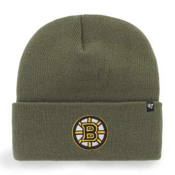 Boston Bruins czapka zimowa haymaker green