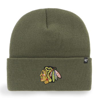 Chicago Blackhawks czapka zimowa haymaker green