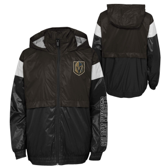 Vegas Golden Knights Dziecięca kurtka goal line full-zip windbreaker