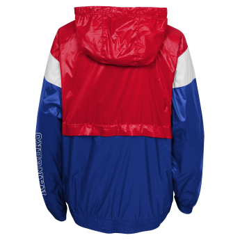 New York Rangers dziecięca kurtka z kapturem Goal Line Stance Full-Zip Windbreaker