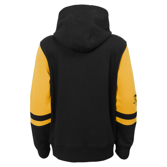 Pittsburgh Penguins dziecięca bluza z kapturem faceoff colorblocked fleece full-zip