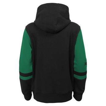 Dallas Stars dziecięca bluza z kapturem faceoff colorblocked fleece full-zip