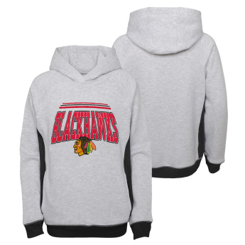 Chicago Blackhawks dziecięca bluza z kapturem power play raglan pullover