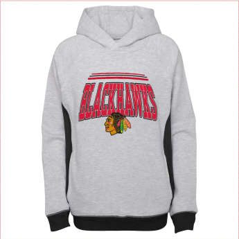 Chicago Blackhawks dziecięca bluza z kapturem power play raglan pullover