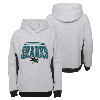 San Jose Sharks dziecięca bluza z kapturem power play raglan pullover