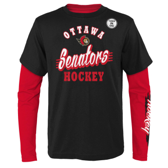 Ottawa Senators zestaw koszulek dziecięcych Two-man advantage 3 in 1 combo set