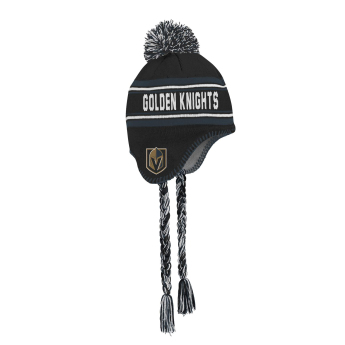 Vegas Golden Knights czapka zimowa dziecięca Jacquard tassel