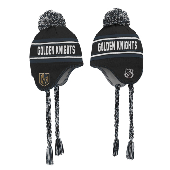 Vegas Golden Knights czapka zimowa dziecięca Jacquard tassel