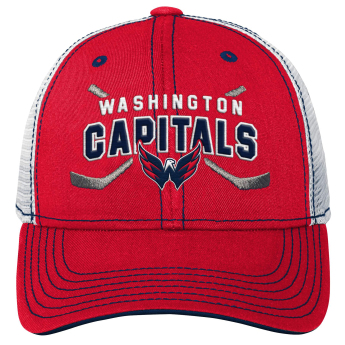 Washington Capitals dziecięca czapka baseballowa core lockup trucker snapback