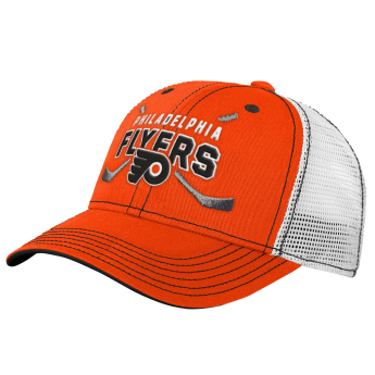Philadelphia Flyers dziecięca czapka baseballowa core lockup trucker snapback