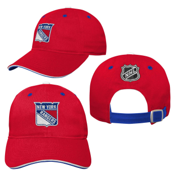 New York Rangers dziecięca czapka baseballowa fashion logo slouch