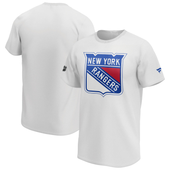 New York Rangers koszulka męska mid essentials crest t-shirt