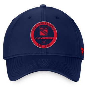 New York Rangers czapka baseballówka authentic pro training flex cap