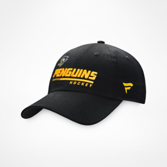 Pittsburgh Penguins czapka baseballówka authentic pro locker room unstructured adjustable cap