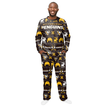 Pittsburgh Penguins piżama męska ugly holiday pajamas nhl