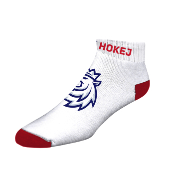 Reprezentacje hokejowe skarpetki Czech Republic logo lion ankle