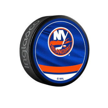 New York Islanders krążek reverse retro jersey souvenir collector hockey puck