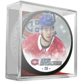 Montreal Canadiens krążek glitter puck Jesperi Kotkaniemi #15