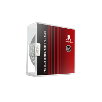 Montreal Canadiens krążek souvenir hockey puck in cube Cole Caufield #22