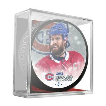 Montreal Canadiens krążek glitter puck Shea Weber #6