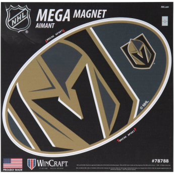 Vegas Golden Knights magneska big logo