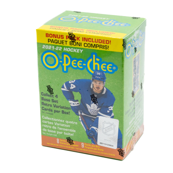 NHL pudełka karty hokejowe NHL upper deck o-pee-chee blaster box