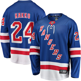 New York Rangers hokejowa koszulka meczowa Kaapo Kakko #24 breakaway home jersey