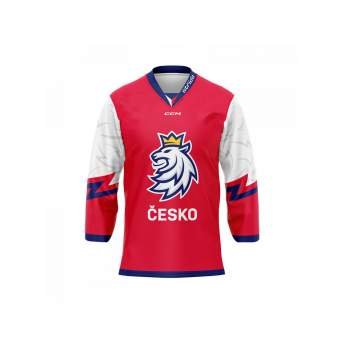 Reprezentacje hokejowe hokejowa koszulka meczowa David Pastrňák #88 CCM jersey red