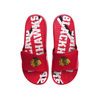 Chicago Blackhawks pantofle gel slide slipper