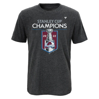 Colorado Avalanche koszulka dziecięca 2022 Stanley Cup Champions Locker Room black