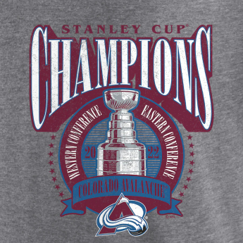 Colorado Avalanche koszulka męska 2022 Stanley Cup Champions Banner Tri-Blend