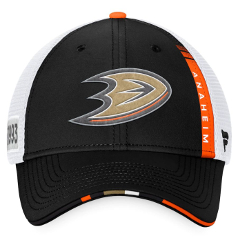 Anaheim Ducks czapka baseballówka 2022 NHL Draft Authentic Pro On Stage Trucker Adjustable