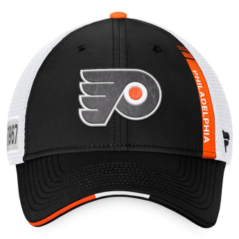 Philadelphia Flyers czapka baseballówka 2022 NHL Draft Authentic Pro On Stage Trucker Adjustable