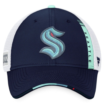 Seattle Kraken czapka baseballówka 2022 NHL Draft Authentic Pro On Stage Trucker Adjustable