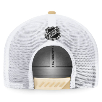 Vegas Golden Knights czapka baseballówka 2022 NHL Draft Authentic Pro On Stage Trucker Adjustable