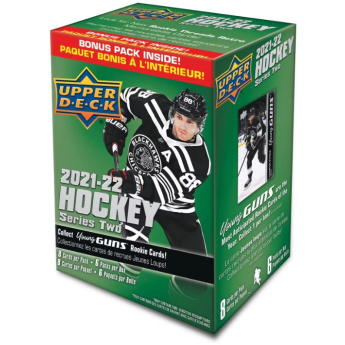 NHL pudełka karty hokejowe NHL Upper deck series 2 blaster box