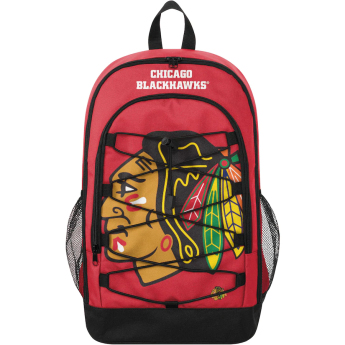Chicago Blackhawks plecak Foco Big Logo Bungee Backpack