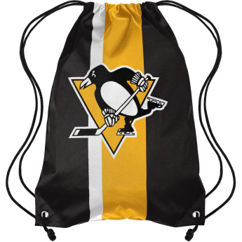 Pittsburgh Penguins worek na buty FOCO Team Stripe Drawstring Backpack