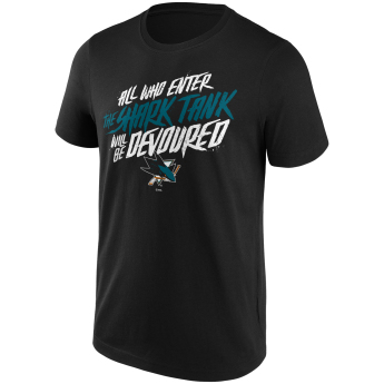 San Jose Sharks koszulka męska Hometown Graphic black