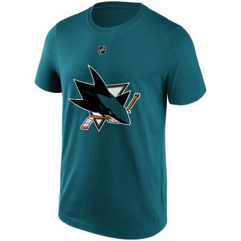 San Jose Sharks koszulka męska Tomas Hertl #48 Name & Number Graphic