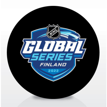 NHL produkty krążek Global Series 2022 Finland Generic Logo