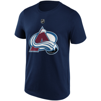 Colorado Avalanche koszulka męska Mikko Rantanen #96 Name & Number Graphic navy