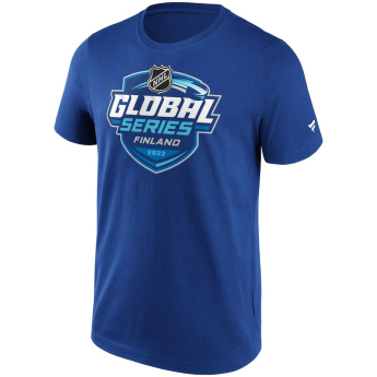 Reprezentacje hokejowe koszulka męska Global Series 2022 Challenge Finland Primary Logo Graphic